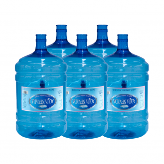 Pack Cinco Bidones Aqua Nevada