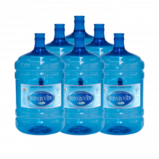 Pack Seis Bidones Aqua Nevada